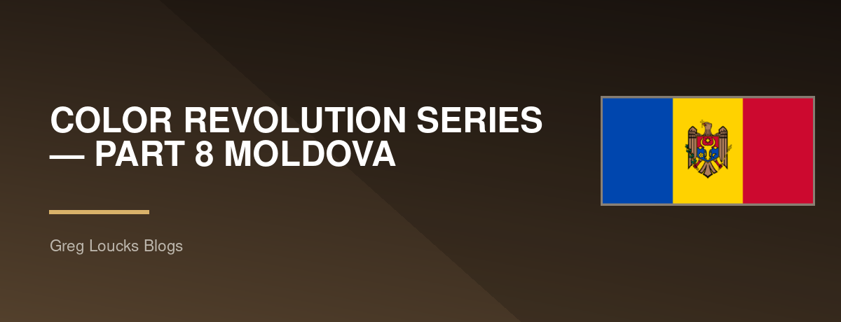 🌍🎨 COLOR REVOLUTION SERIES — PART 8 🇲🇩 MOLDOVA