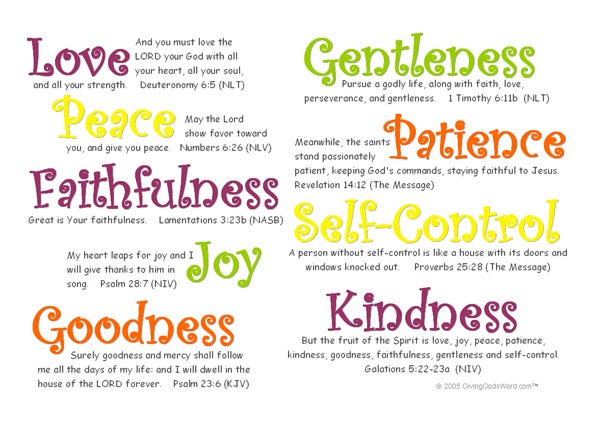 The Fruit of the Spirit: How God Measures Spiritual Maturity
